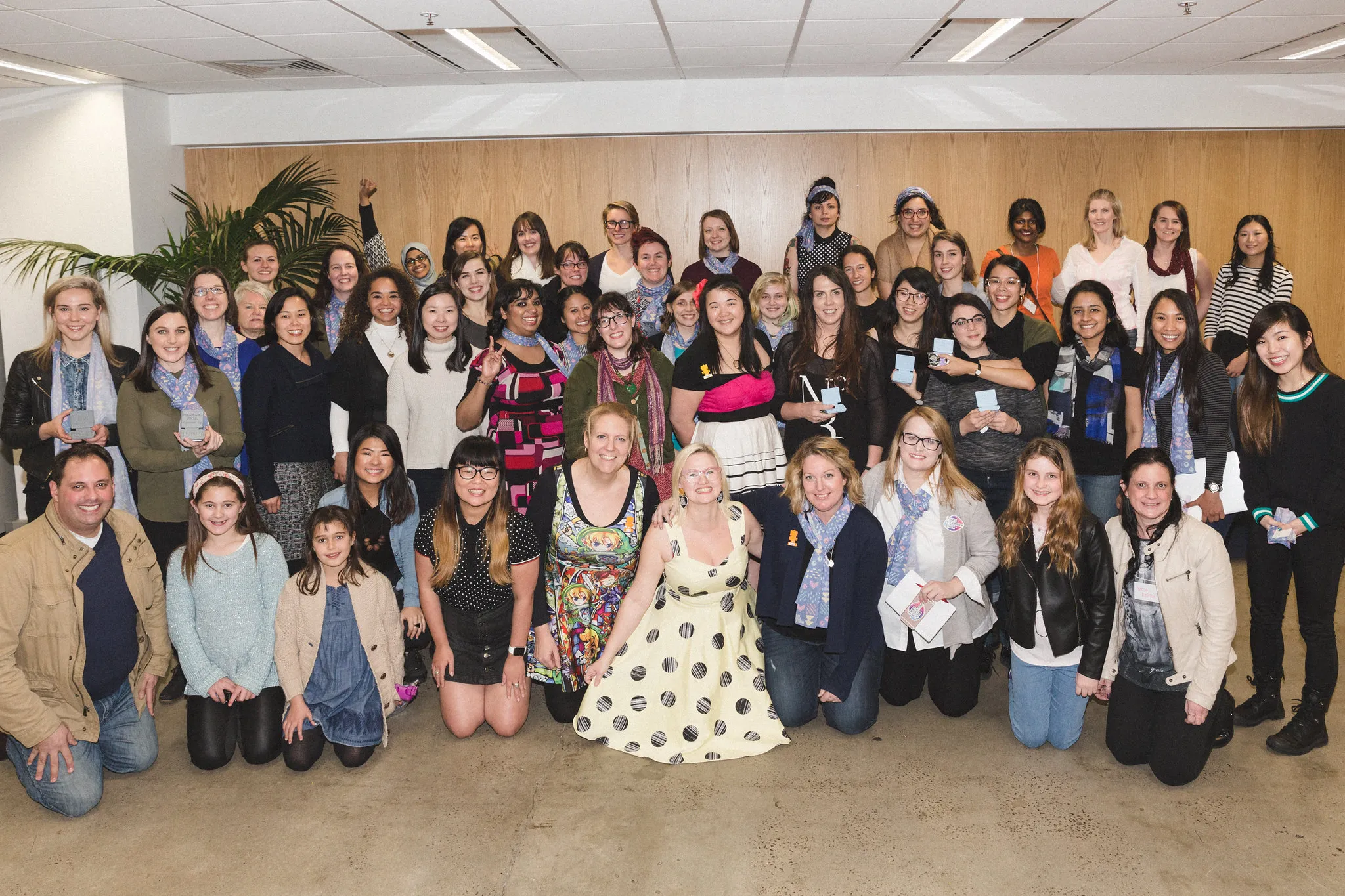 A #SheHacks group photo
